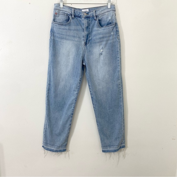 Hudson Jeans Denim - Hudson Kass Jeans High-Rise Straight Ankle Jeans Womens Size 29